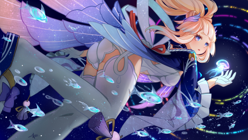 Sangonomiya Kokomi (Genshin Impact) Rule 34 Image