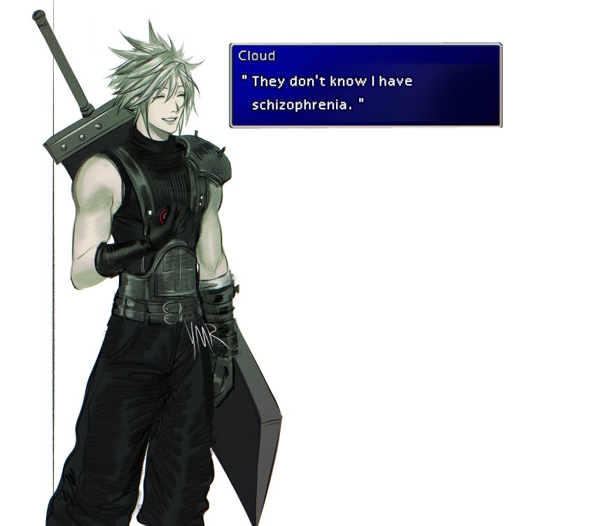 Cloud Strife (Final Fantasy) Rule 34 Image