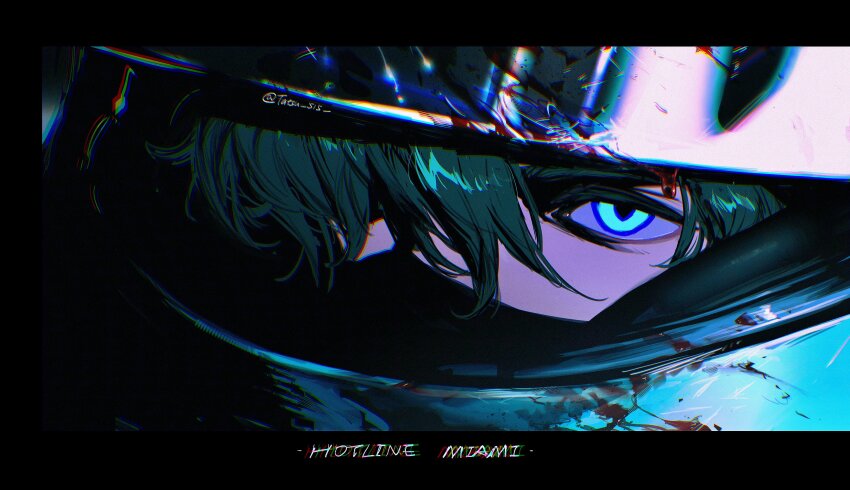 Biker (Hotline Miami) Rule 34 Image