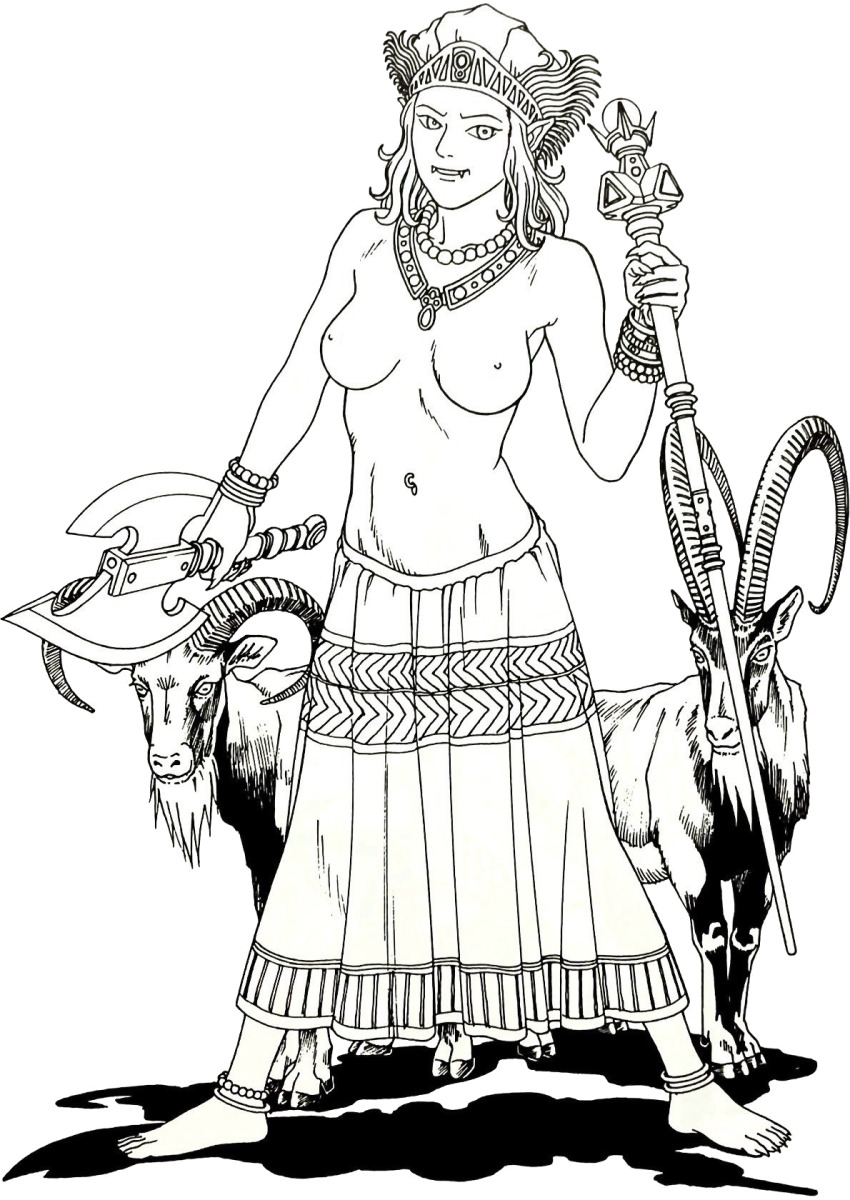 Asherah (Megami Tensei) Rule 34 Image