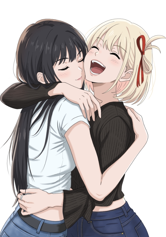 Inoue Takina (Lycoris Recoil) Rule 34 Image
