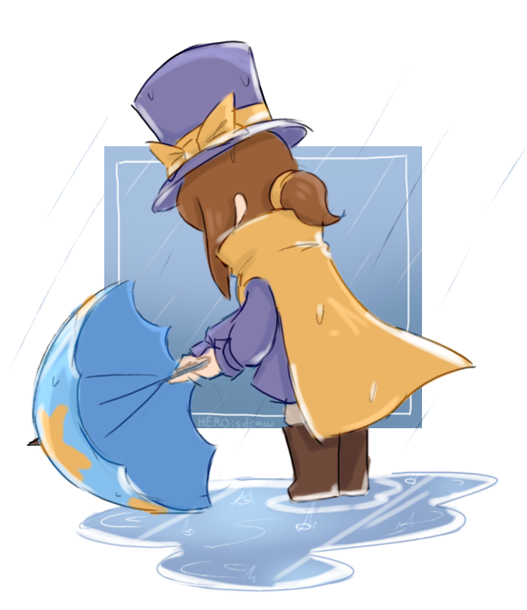 Hat Kid (A Hat In Time) Rule 34 Image