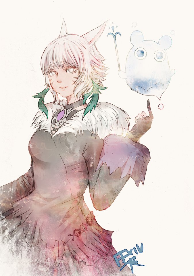 Miqo'Te (Final Fantasy) Rule 34 Image