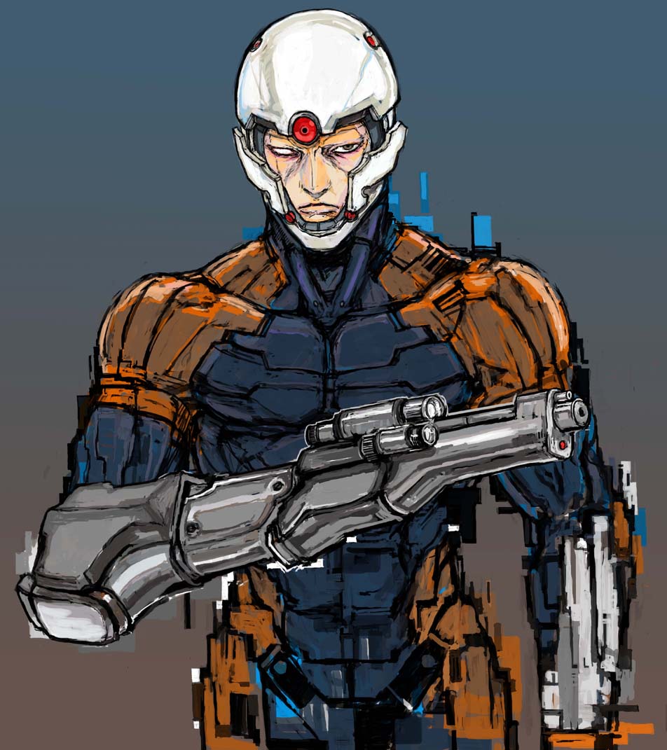 Gray Fox (Metal Gear) Rule 34 Image