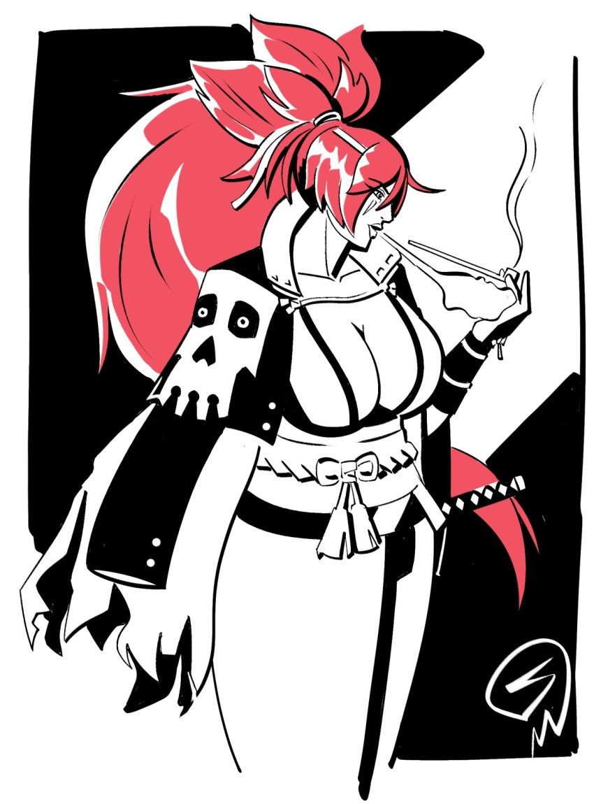 Baiken (Arc System Works) Rule 34 Image