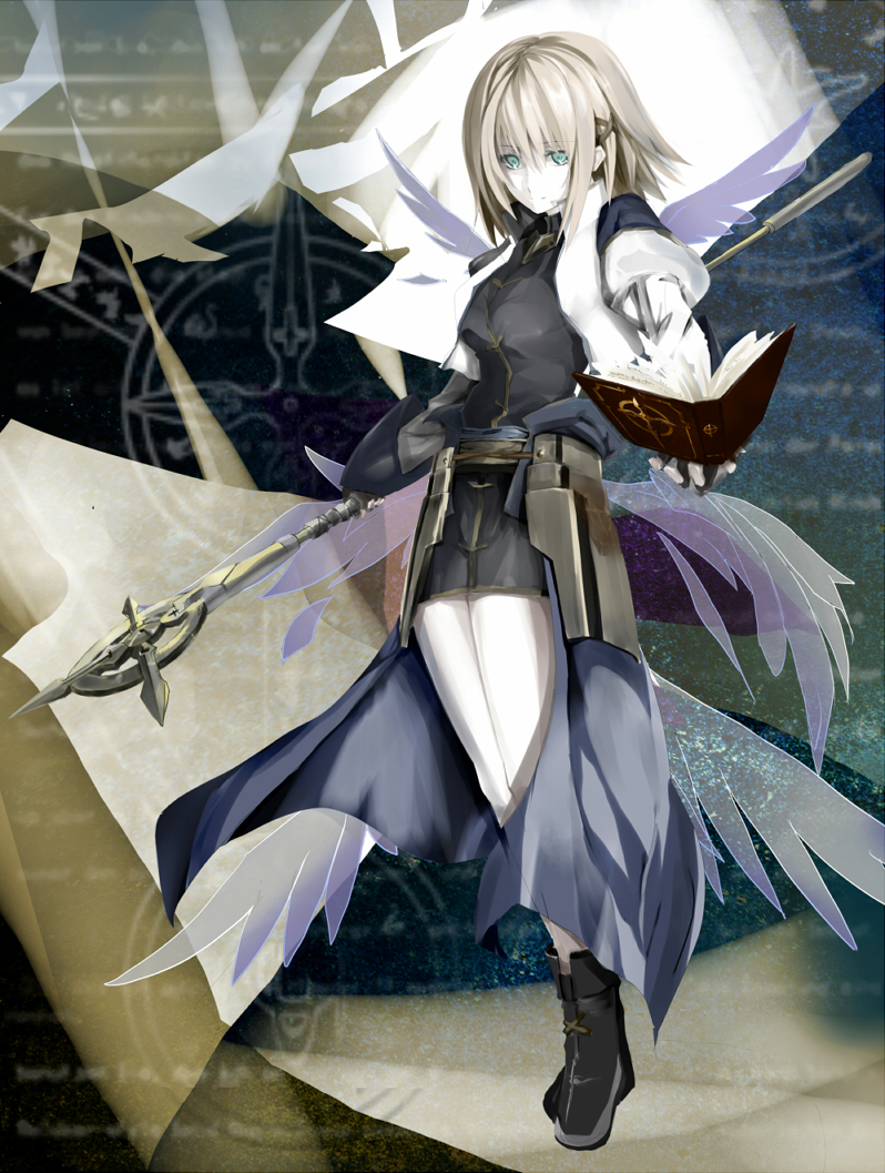 Tome Of The Night Sky (Lyrical Nanoha) Rule 34 Image