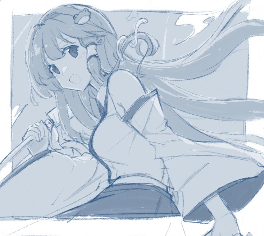 Kochiya Sanae (Touhou) Rule 34 Image