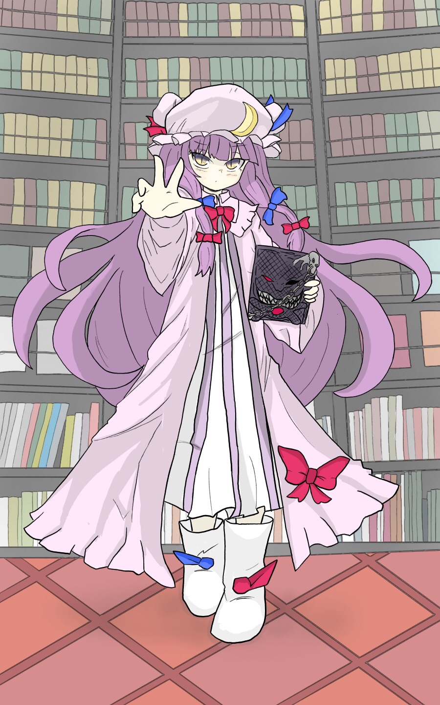 Patchouli Knowledge (Touhou) Rule 34 Image