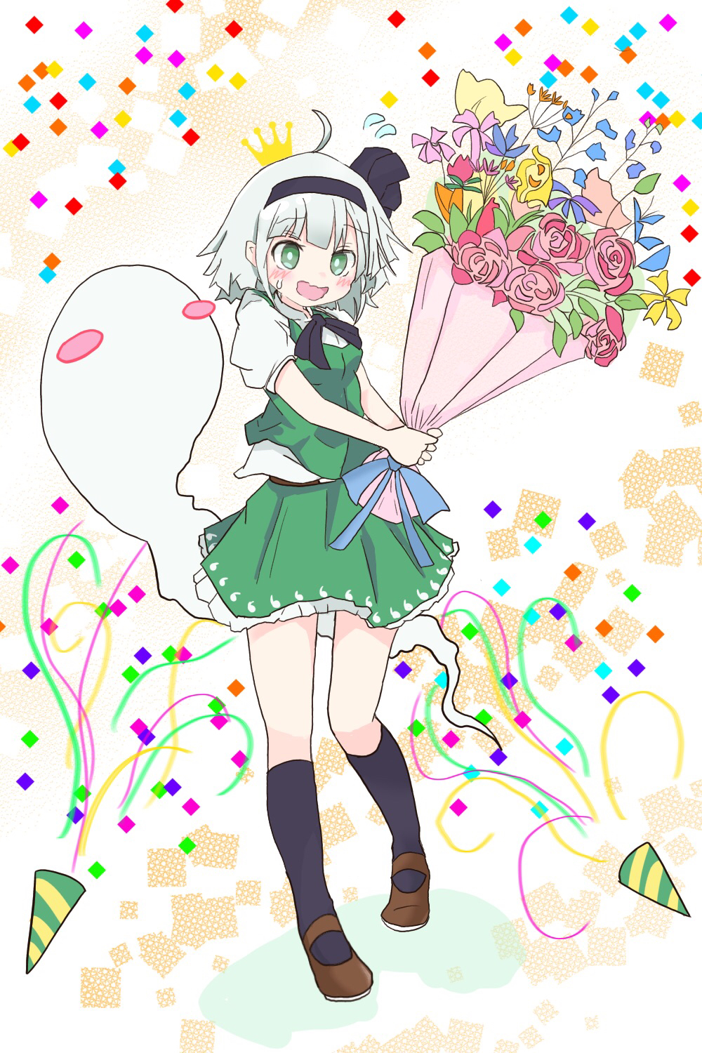 Konpaku Youmu (Touhou) Rule 34 Image