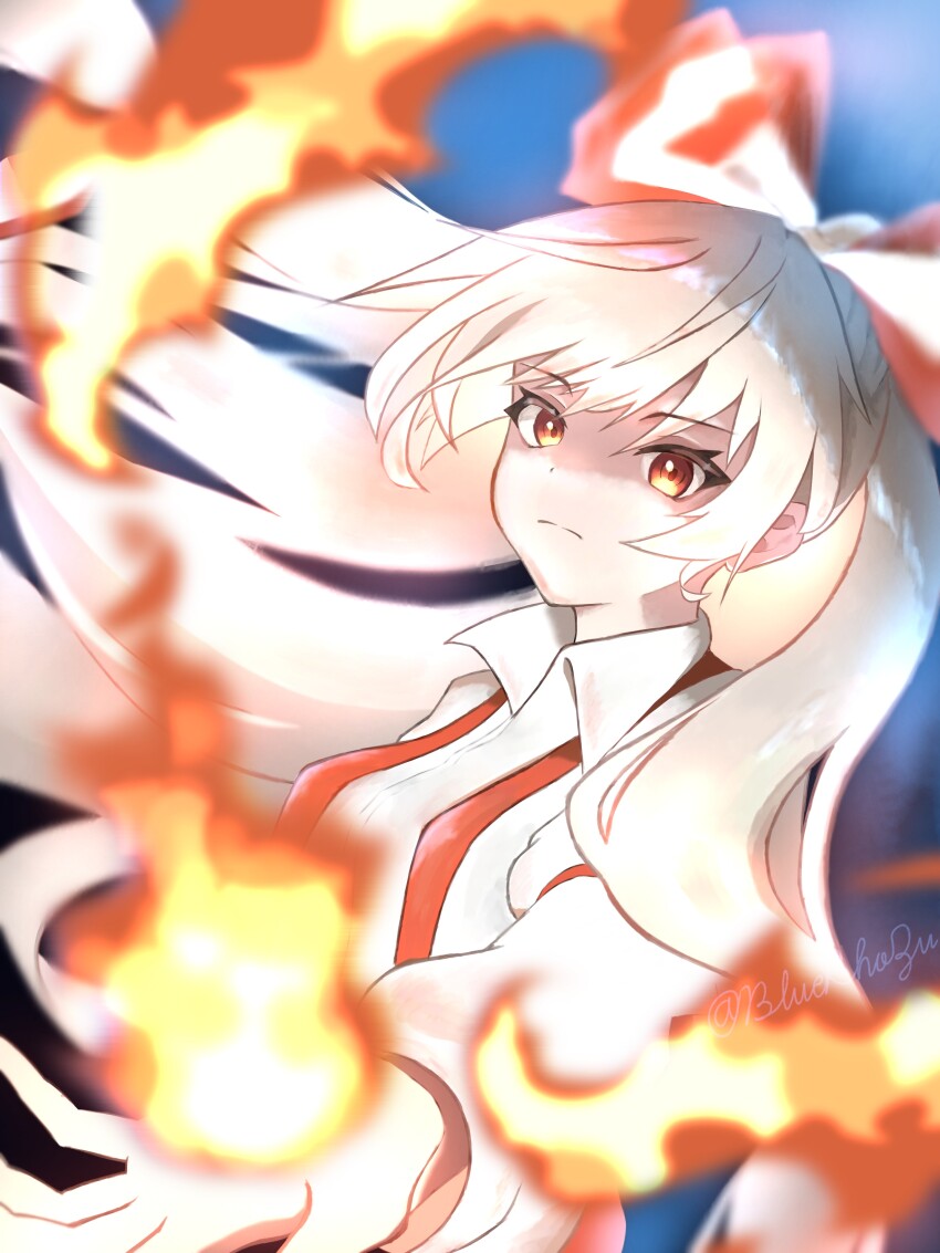 Fujiwara No Mokou (Touhou) Rule 34 Image