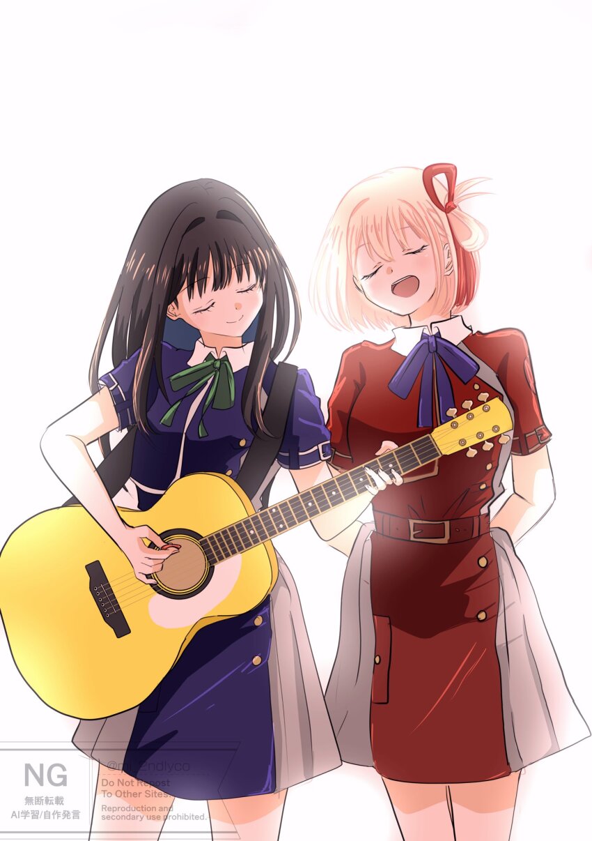 Inoue Takina (Lycoris Recoil) Rule 34 Image