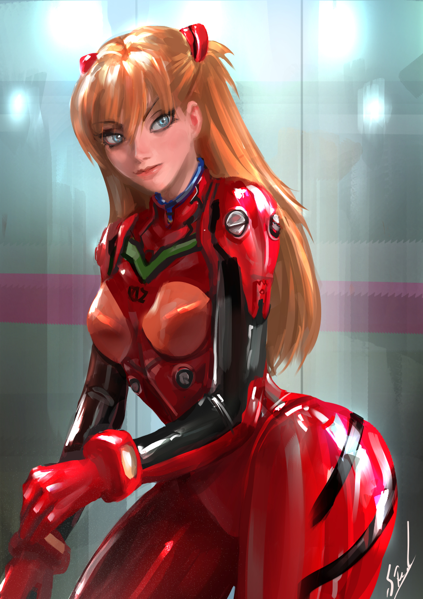 Souryuu Asuka Langley (Neon Genesis Evangelion) Rule 34 Image