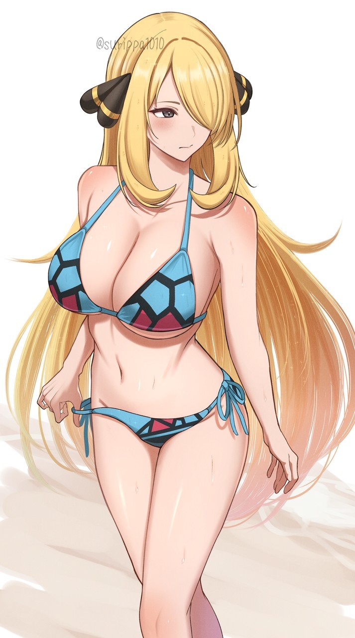 Cynthia (Pokemon) Rule 34 Image
