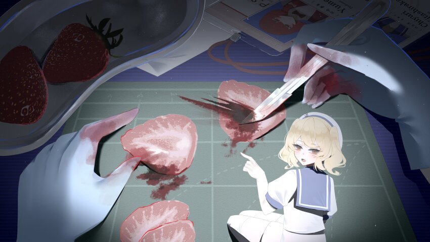 Okazaki Yumemi (Kitashirakawa Chiyuri) Rule 34 Image