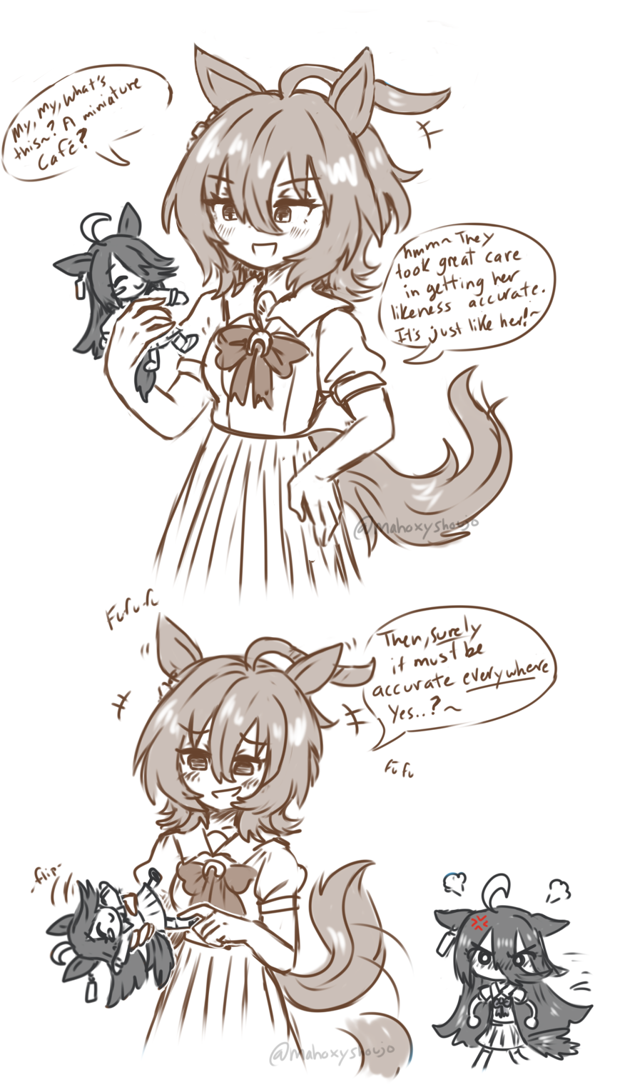 Agnes Tachyon (Umamusume) Rule 34 Image