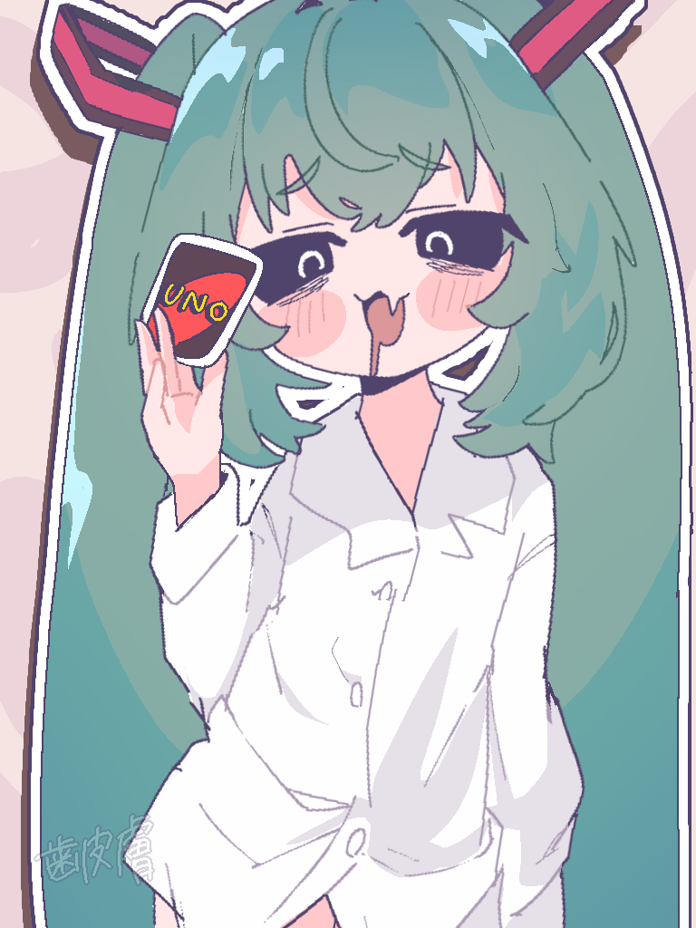 Hatsune Miku (Mimukauwa Nice Try (Vocaloid)) Rule 34 Image