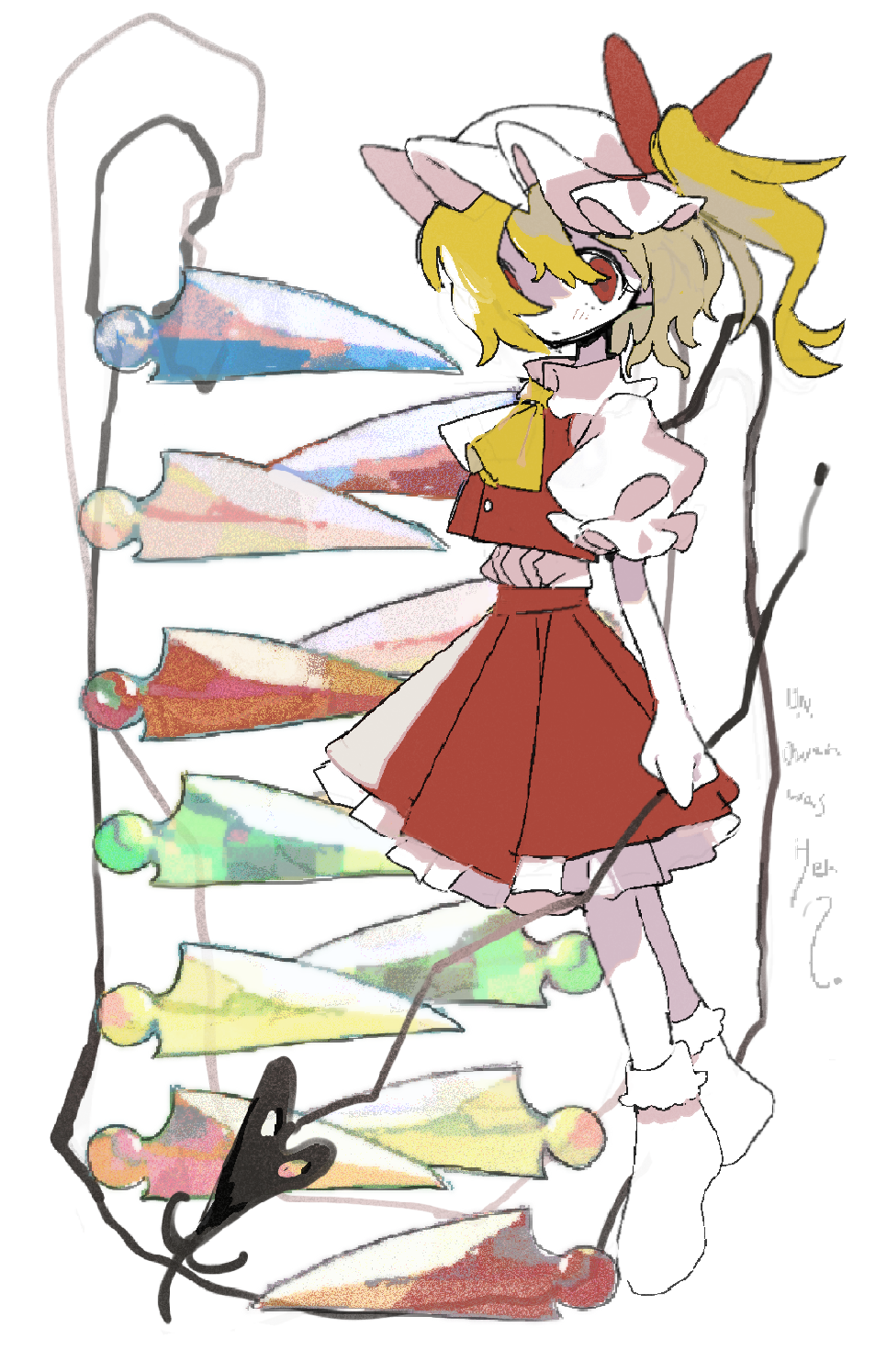 Flandre Scarlet (Touhou) Rule 34 Image