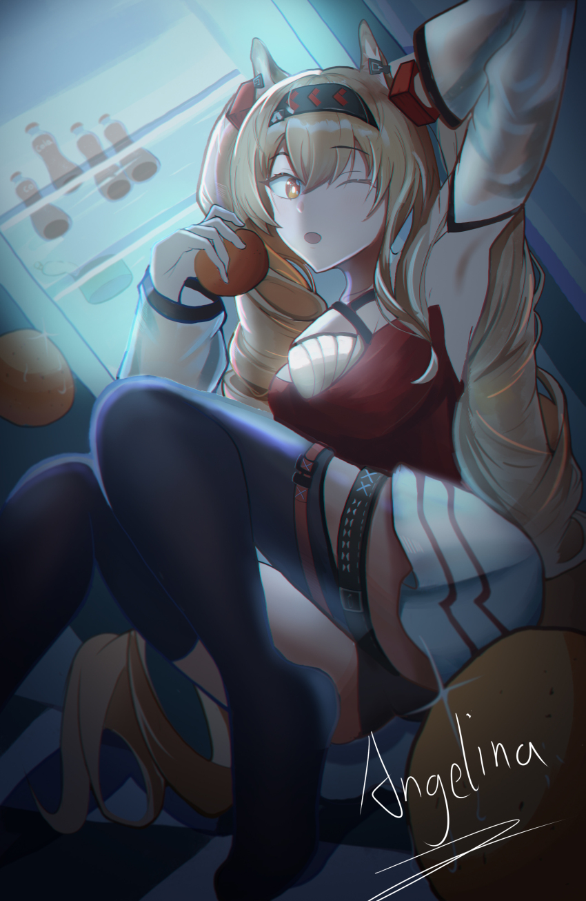 Angelina (Arknights) Rule 34 Image