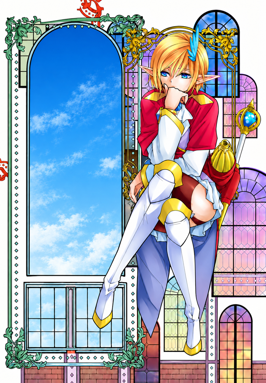 Lefiya Viridis (Dungeon Ni Deai Wo Motomeru No Wa Machigatteiru Darou Ka) Rule 34 Image
