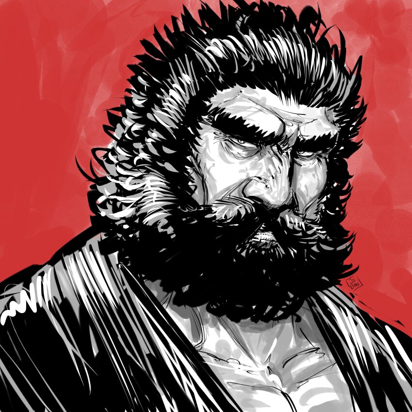 Kuroki Gensai (Kengan (Series)) Rule 34 Image