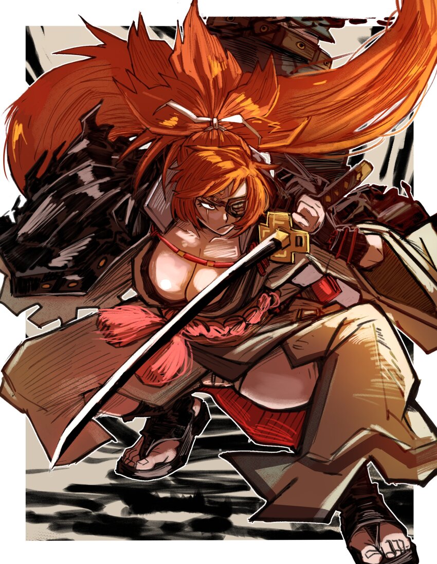 Baiken (Arc System Works) Rule 34 Image