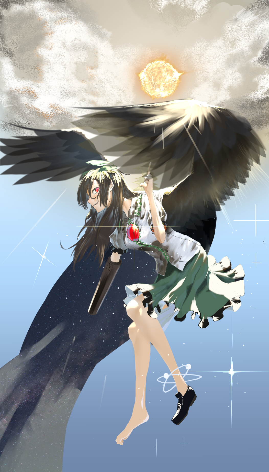 Reiuji Utsuho (Touhou) Rule 34 Image