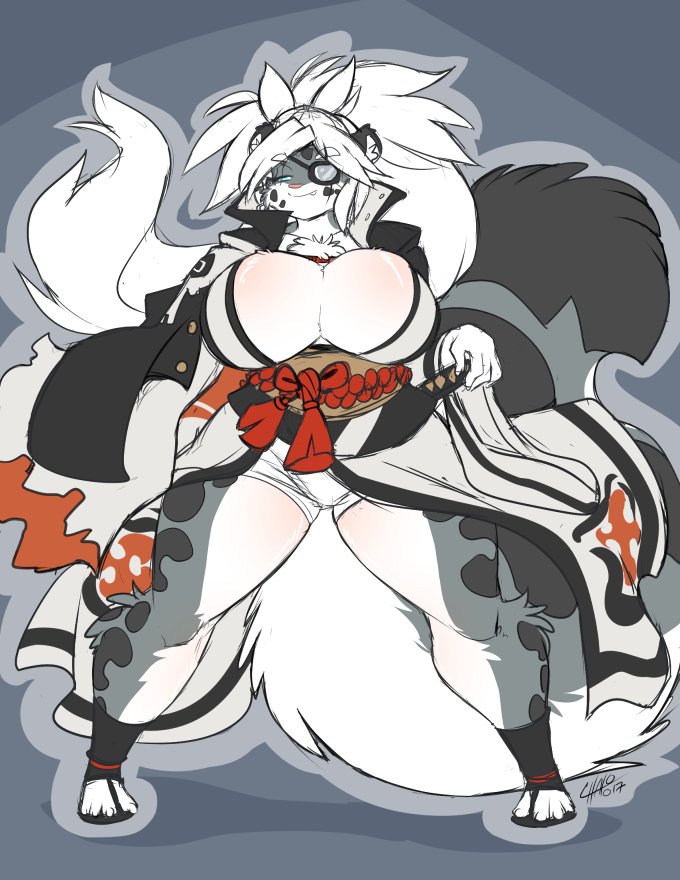 Baiken (Arc System Works) Rule 34 Image