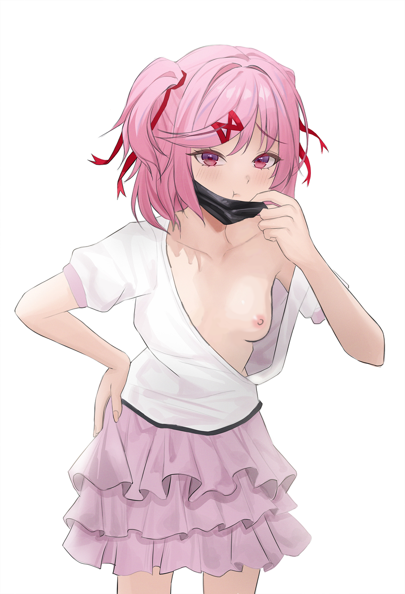 Natsuki (Doki Doki Literature Club) Rule 34 Image