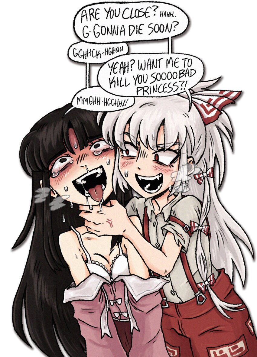 Fujiwara No Mokou (Touhou) Rule 34 Image