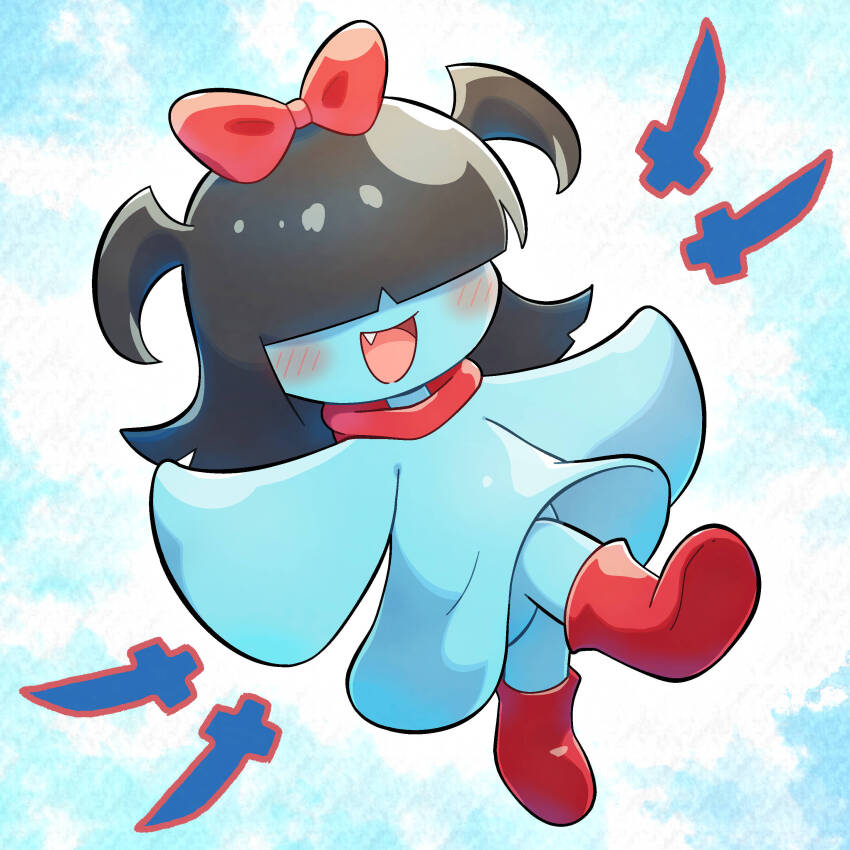 Aqua (Deltarune) Rule 34 Image