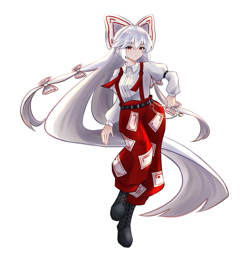 Fujiwara No Mokou (Touhou) Rule 34 Image