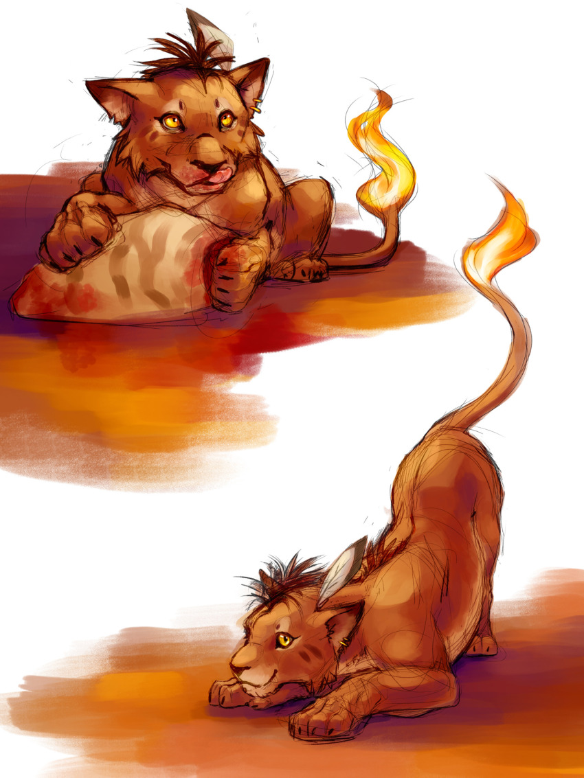 Red Xiii (Final Fantasy) Rule 34 Image