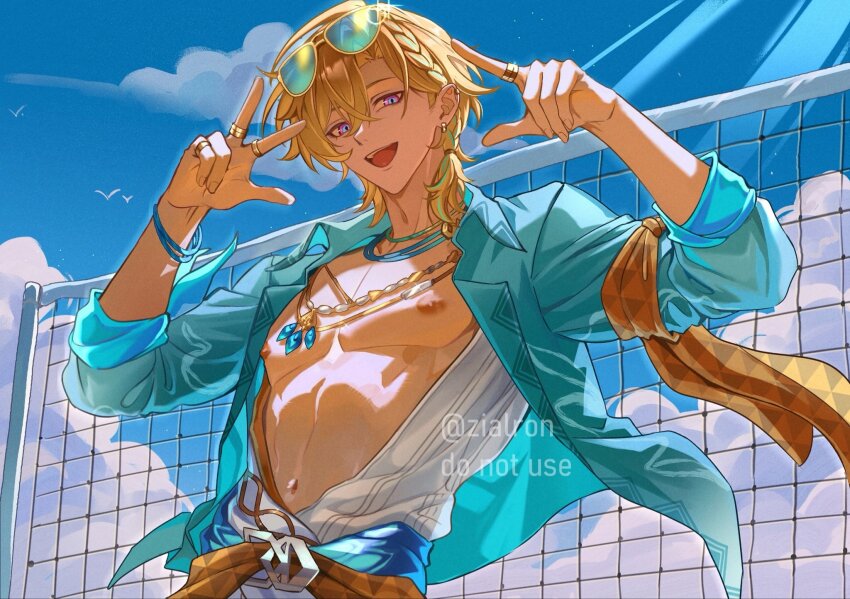 Aventurine (Honkai: Star Rail) Rule 34 Image