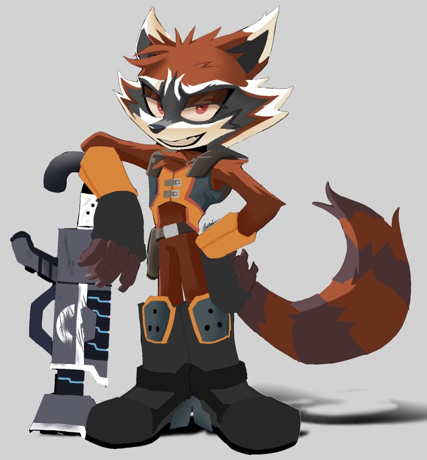 Rocket Raccoon (Guardians Of The Galaxy) Rule 34 Image
