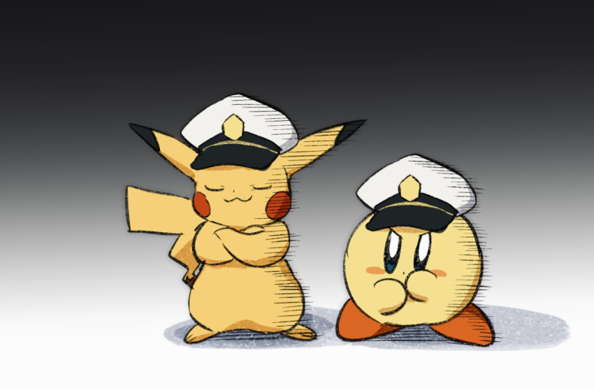 Gen 1 Pokemon (Captain Pikachu) Rule 34 Image