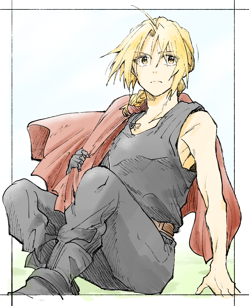 Edward Elric (Fullmetal Alchemist) Rule 34 Image