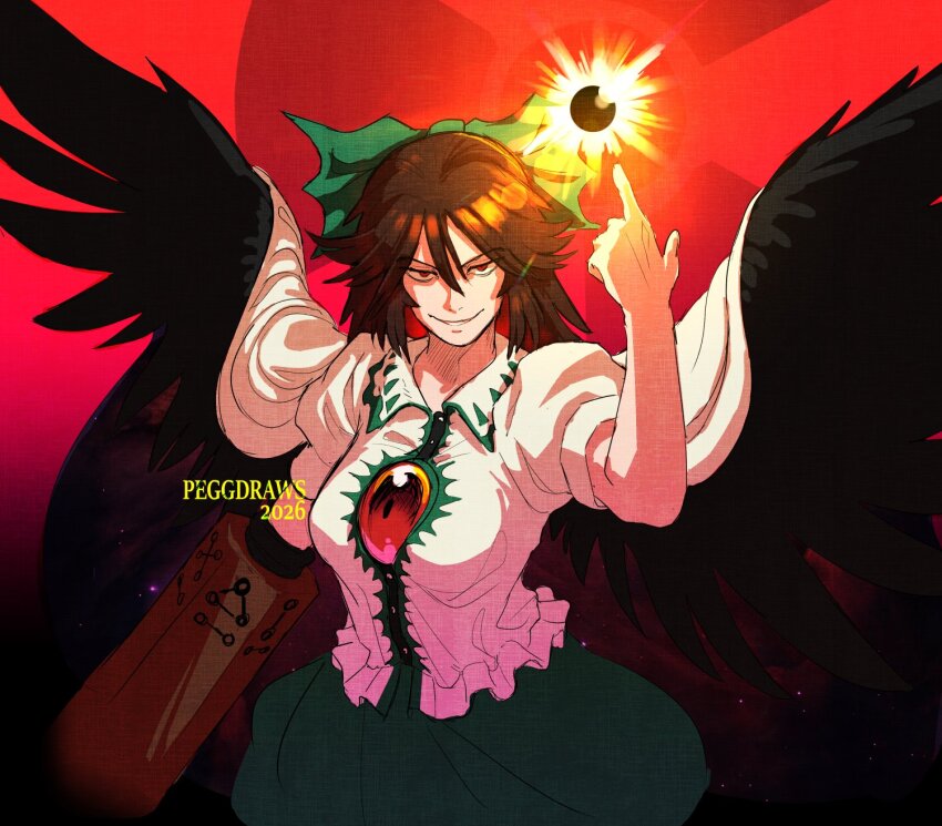 Reiuji Utsuho (Touhou) Rule 34 Image