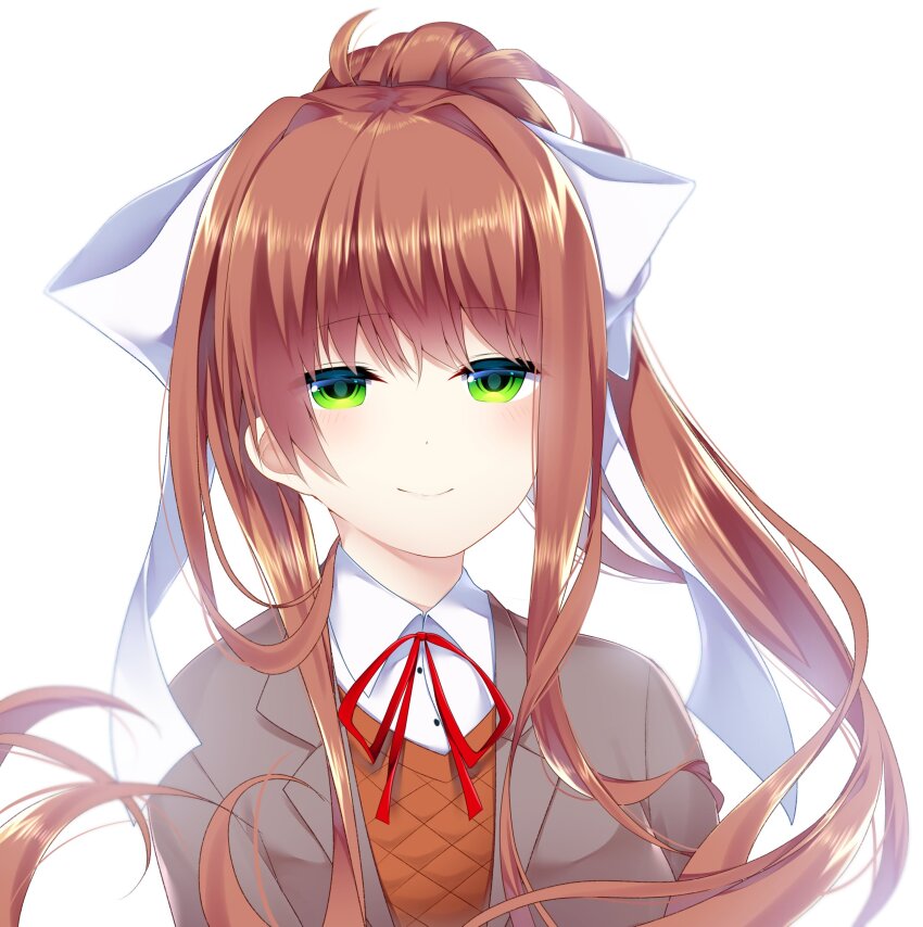 Monika (Doki Doki Literature Club) Rule 34 Image