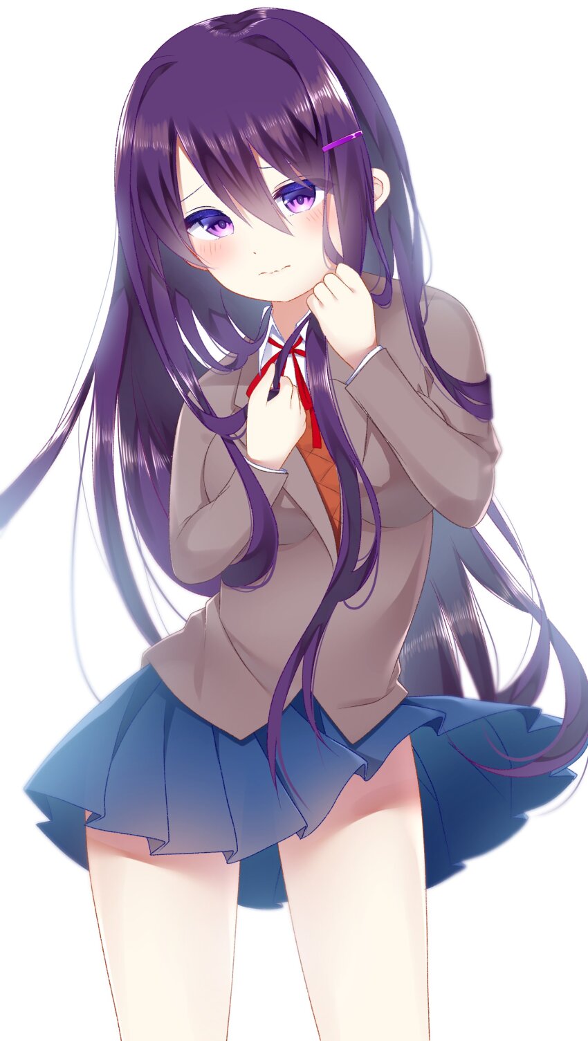 Yuri (Doki Doki Literature Club) Rule 34 Image