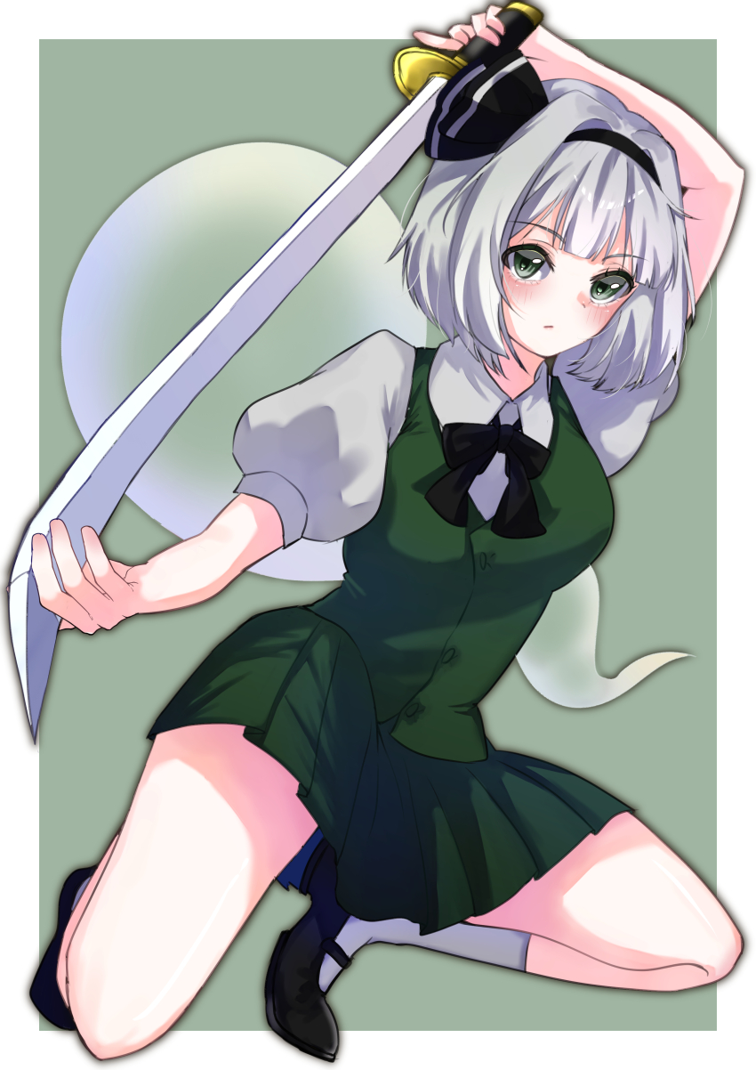 Konpaku Youmu (Touhou) Rule 34 Image