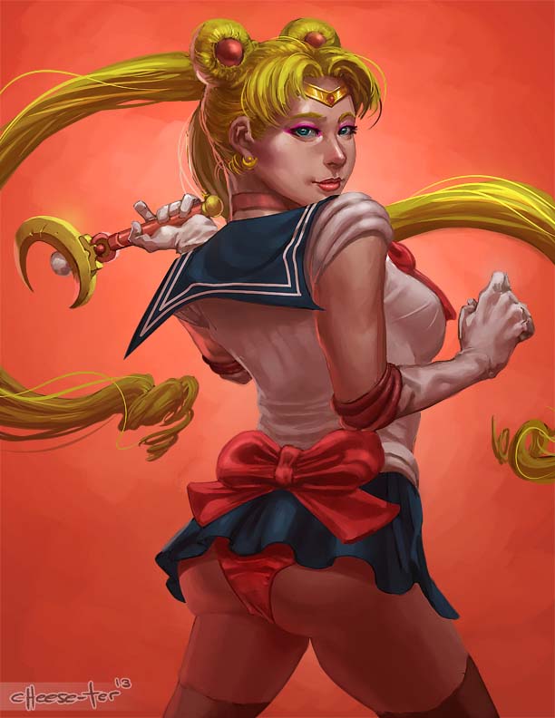 Sailor Moon (Bishoujo Senshi Sailor Moon) Rule 34 Image