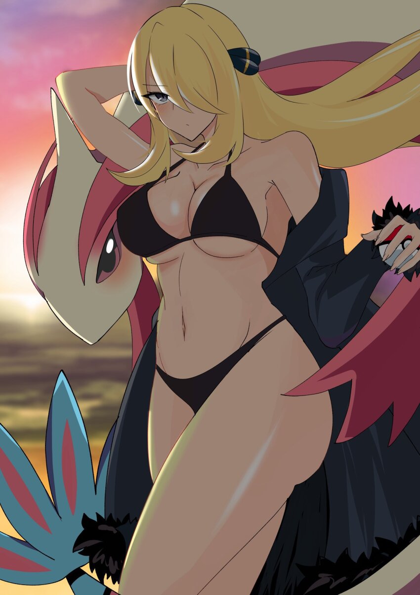 Cynthia (Pokemon) Rule 34 Image