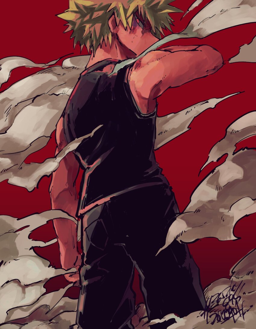 Bakugou Katsuki (Boku No Hero Academia) Rule 34 Image