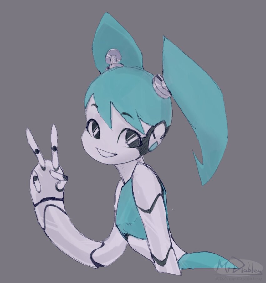 Jenny Wakeman (My Life As A Teenage Robot) Rule 34 Image