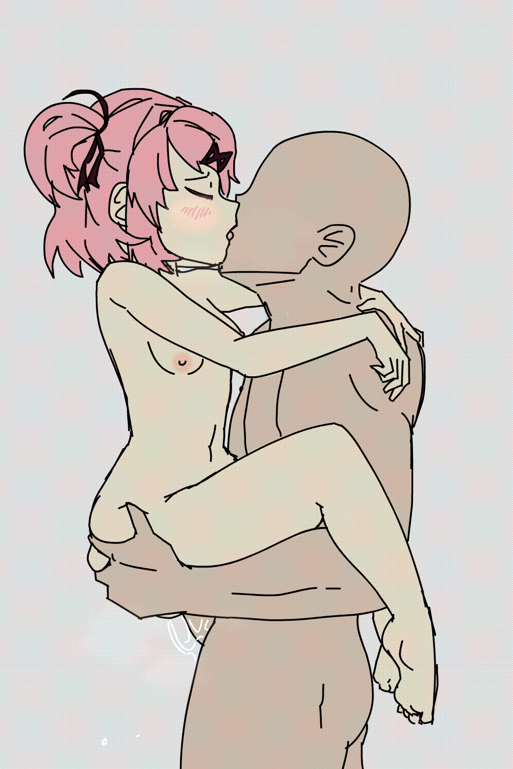 Natsuki (Doki Doki Literature Club) Rule 34 Image