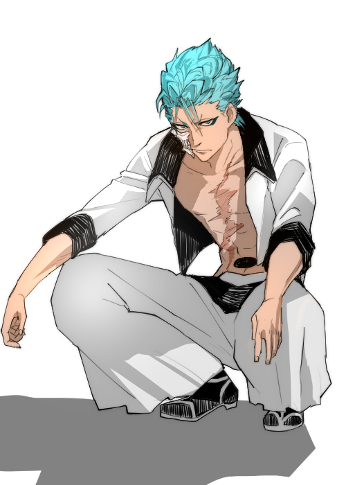 Grimmjow Jaegerjaquez (Bleach) Rule 34 Image