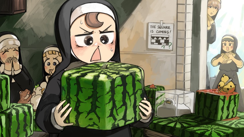 Clumsy Nun (Diva) Rule 34 Image