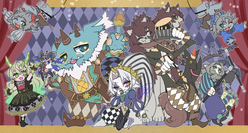 Clown Crew Biancaviso (Yu-Gi-Oh!) Rule 34 Image