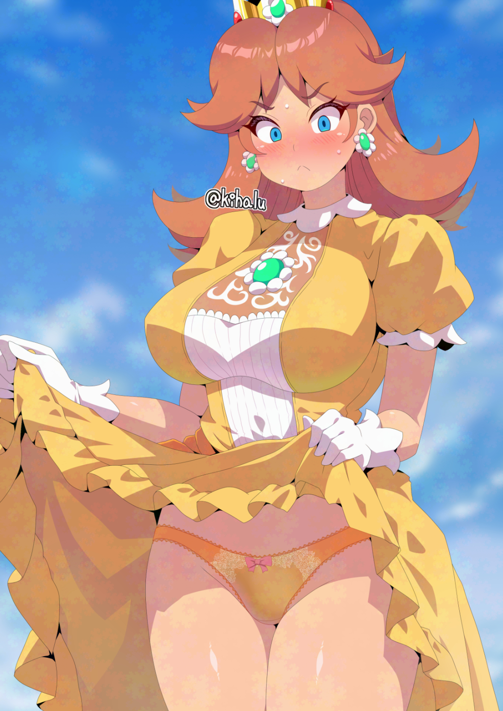 Princess Daisy (Mario (Series)) Rule 34 Image