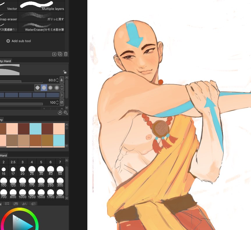 Aang (Avatar: The Last Airbender) Rule 34 Image